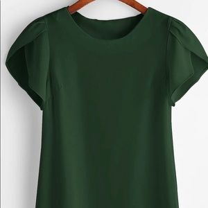 Dark Green Top